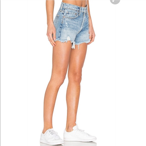 AGOLDE • Parker Vintage Cut Off Short - Picture 8 of 12